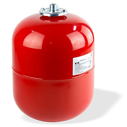Preisvergleich Produktbild Stabilo-Sanitaer Ausdehnungsgefäß 24L 24 Liter Ausgleichsbehälter rot Heizung Druckausdehnungsgefäß