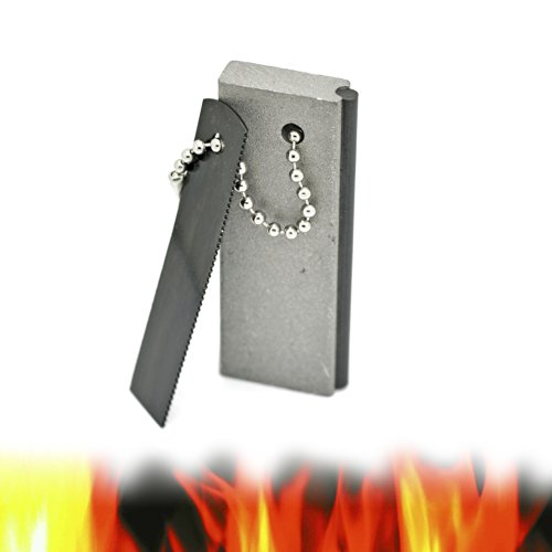 Grenhaven Feuerstein Block Feuerstahl 1.500 bis 12.000 Zündungen 6 bis 10,5 cm Magnesium Feuerstarter Feuerzeug Flint Stone Fire Steel Outdoor Survival Camping-Anzünder - 5