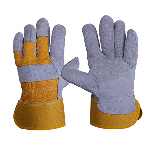 spécification DNSJB gants Gants de sécurité de Travail de Long Four poêle à Hautes températures, Barbecue de Jardinage (Taille : 12 Pairs)