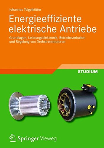 Preisvergleich Produktbild Energieeffiziente elektrische Antriebe: Grundlagen, Leistungselektronik, Betriebsverhalten und Regelung von Drehstrommotoren