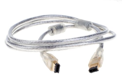 FireWire IEEE 1394 Kabel 6-polig Stecker auf 6-Pin Stecker (180 cm) vergoldet