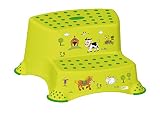 2er Set Z Funny Farm grün WC Aufsatz + Hocker zweistufig Toilettentrainer - 2