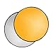 Generic 24"(110cm) Round Collapsible Reflector Photography Diffuser Gold/Silver RS.485.00
