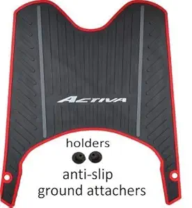 Aryan trading co Rubber Scooty Foot Mat for Honda Activa 6G BS-6 (Multicolour)