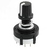 conmutador 4 posiciones horno teka Numero de pin: 15; Dimensiones: 2.7 x 3.8cm / 1.1 pulgada x 1.5 pulgada (Max.D * H)