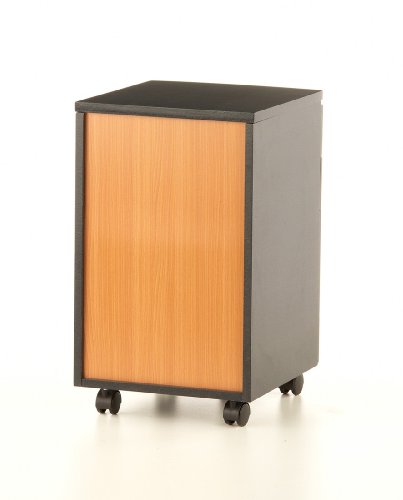 hjh OFFICE 673800 Rollcontainer EKON graphit, inkl. 3 Schübe, grundsolide Verarbeitung, optimal für Schreibtisch, Büromöbel, Schreibtisch Container, Rollkontainer Büro, Rollkontainer mit Schubladen - 7