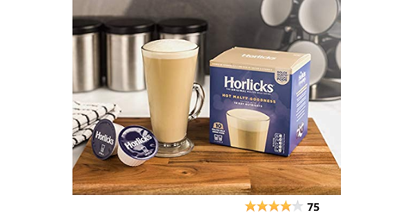 Horlicks Instant Malted Milk Drink Pods 