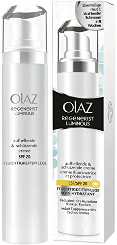 Olaz Regenerist Luminous aufhellende und schützende Creme mit UV-Schutz, Pumpe, 50 ml - 2