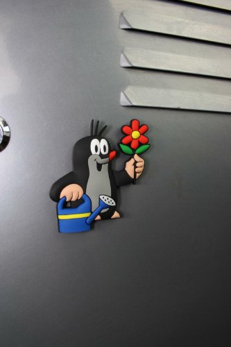 3D Kühlschrankmagnet – Der kleine Maulwurf – „Maulwurf Gärtner“ - 2