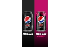 WOWBOXME Pepsi Max Mix Multi Pack (Original & Cherry Cans) 24x330ml