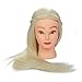Hairdressing Mannequin 50% Real Human Hair 26 Inch,CoastaCloud Professional Training Head Model Hairdresser Human Hair with Clamp