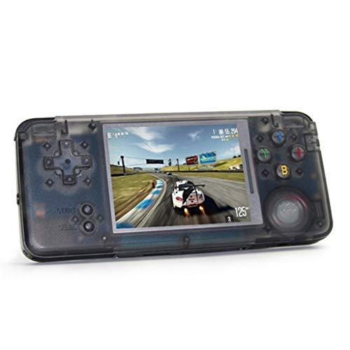 Preisvergleich Produktbild Bescita Handheld Spielkonsole, Retro Spielkonsole Game Console 2.6 Zoll 3000 Klassische Spielkonsole mit 16G für Kinder Geschenk Bestes (Schwarz)