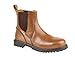Produktbild SAMSON 7046 S3 SRC Braun RedSkin Stahlkappe Chelsea Dealer Sicherheit Stiefel Arbeit Stiefel, Braun - hautfarben - Größe: 45