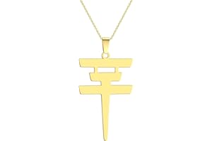 YFZCLYZAXET Anhänger Halskette Tokio Hotel Halskette Tokio Hotel Anhänger Logo Zeichen Symbol Halloween Hochzeitsfeier Feiertagsgeschenk für Männer und Frauen Täglicher Schmuck
