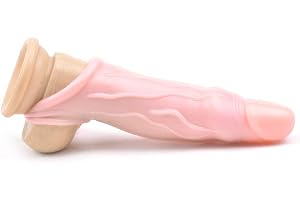PleasureBoxxx Penismanschett penisförlängning och stimulator, hudfärgad