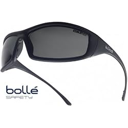 Bollé SOLIPOL talla única "Solis polarizadas gafas de seguridad – negro