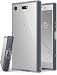Produktbild Ringke Fusion Kompatibel mit Xperia XZ1 Compact Hülle Klar PC TPU Dämpfer Cover XZ1 Compact Schutzhülle Case (Schock Absorbtions Technologie) für Xperia XZ 1 Compact Handyhülle - Smoke Black