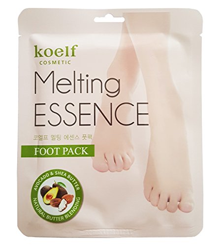koelf - fusión esencia pie Pack - Líquido máscara hoja - especial - Máscaras De Pies Foot Spa - Calcetines hidratantes para manos y pies bata - crema de pies pie máscara Dead Skin Remover - Pie soaks