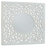 Praktische Größe - eignet sich als Bad-, Schmink-, Frisierspiegel oder einfach als Wanddekoration