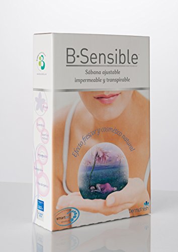 bsensible 101 nt0108020021 – Bettlaken Abdeckung, Tencel, wasserdicht und atmungsaktiv, 80 x 200 cm, anthrazit - 5