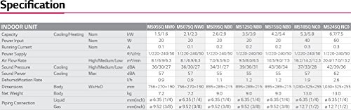 Klimageräte LG standard Bi-Split MU2M15.UL2 + 2 x MS07SQ.NW0 - 5