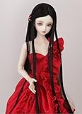 100% Neu Heiz resistent Ball-jointed Doll Perücke,Haarteil Kann es sein, wurde von 150 bis 200 grad hitze