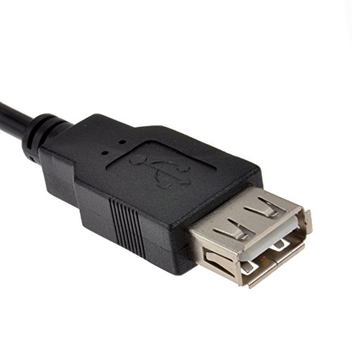 USB 2,0 Hoch Geschwindigkeit Kabel Verlängerung Anschlusskabel A Stecker Zum Buchse Schwarz 0,5 m 50 - 2