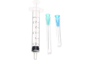 ATIN 150X 3ml Syringe Green 21G Drawing Needles Blue 23G Injection Needles
