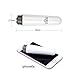 inkint Mini Electric Vibration Eyes & Face Skin Massager Pen / Portable Wrinkle Remover / Anti-aging Massage Tool with 4 Changing Heads