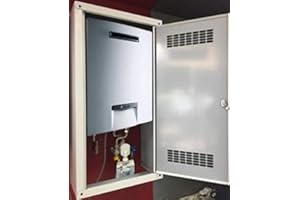 PEZZOTTI Copriscaldabagno per Vaillant Outsidemag bianco misure cm. 85x50x22