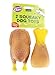Produktbild Chase n Chew 2 Pack Squeaky Fast Food Dog/ Puppy Toy Gift-Roast & Chicken Wing