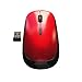 Price comparison product image Originaltree 2.4GHz Wireless Optical Ultra-thin Cursor Mouse Mice for Laptop PC with Receiver (Red)