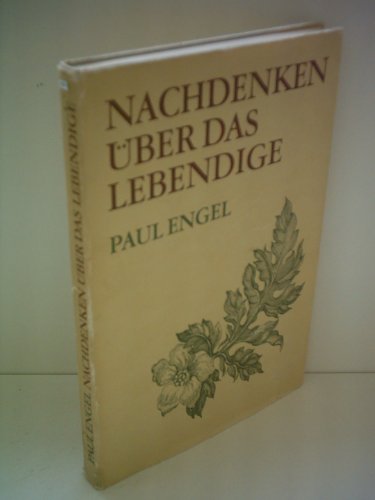 Nachdenken über das Lebendige