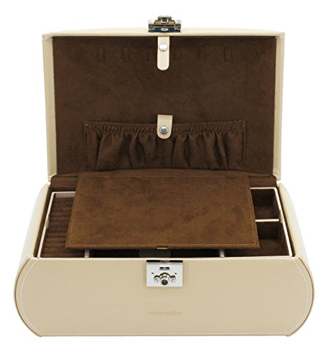 Friedrich|23 Damen-Schmuckkasten Cordoba Leder beige – 26480-8 - 2