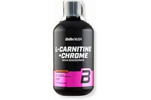 L-Carnitine 35.000 mg + Chrome Concentrate Orange 500ml - Carnitine with Chrome in Liquid Form - BiotechUSA