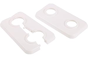 Sanitop-Wingenroth – Roseta doble, 18 mm o 3/8 pulgadas, 2 unidades, 2 unidades), color blanco, 27499 9