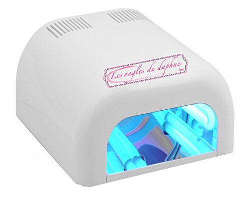 Preisvergleich Produktbild Lampe rund weiß + 4 Neonlampen Nail Art