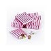 Produktbild 100 Pink Candy Stripe Paper Bags 175 mm x 225 mm – 17,8 x 22,9 cm