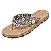 Produktbild Vovotrade Das böhmische Pin-to-Slip-Pantoffel der Damen trägt Flip-Flops, zufällige Ferienart, bunte Grafik der Sonnenblume, nette Freiheit auf den Strand