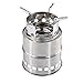 Produktbild AimdonR Campingkocher Camping Kocher Canway Campingkocher Holzvergaser Kocher Outdoor Ofen Holzofen Camping aus Edelstahl für Picknick, Wandern, Camping & BBQ Herd