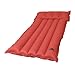 Produktbild 10T Outdoor Equipment 10T Ruby Recline Baumwoll-Tube-Matratze für 1 Person 184x60x13cm Luftmatratze Luftbett Campingmatte Strand-Matratze mit Aussenbezug aus Baumwolle im rot - blauen Retro Design