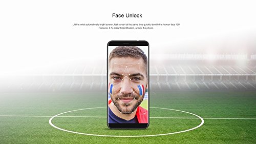 KEECOO P11 - 5,7 Zoll HD (18: 9-VerhÃ¤ltnis Vollanzeige) Android 7.0 4G Smartphone, Gesichtserkennung, Quad-Core 2 GB + 16 GB, 7,8 mm Ultra Slim 5MP + 8MP - Silber