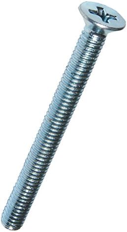 Dresselhaus Phillips Head Countersunk Screws 4.8 H/M 4 x 70 mm Pack of 100 Galvanised