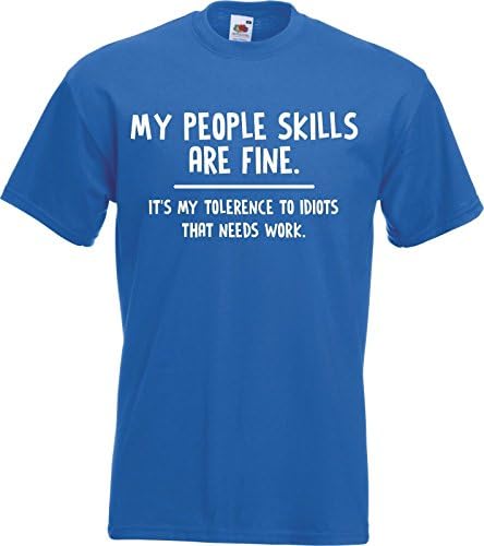 Corporate Togs My People Skills are Fine It's My Tolerance to Idiots. Office Work T-Shirt