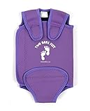 Two Bare Feet Baby Wrap Swimsuit / Baby Warmer Wetsuit - Girls & Boys - 0-24 Months (6-12 Months, Lilac)