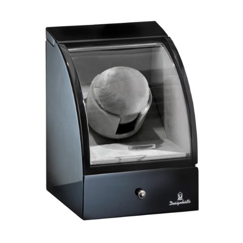 Designhtte Uhrenbeweger Basel 1 Schwarz Designhtte Uhrenbeweger Basel 1 Schwarz