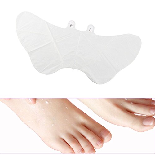 Fuß Peeling Maske,Hornhautsocke,Foot Exfoliation Mask,LDream® Peeling Füße Fuß Maske Perfectly Peeling Away Hornschwiele und Tote Haut Zellen Auch Leckerli unangenehme geruch Peeling, hart und tote Haut,Schwielen Peeling-Maske für die Füße,2 Pack (2 x 2 Stück) - 5