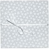 Leporello Fotoalbum mit Stoff 15x15 weiße Seiten