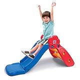 ★ 【Umweltmaterialien, Zähigkeit und Druckbeständigkeit, keine Verformung.】 Die Gartenrutsche besteht aus umweltfreundlichem HDPE-Material, geruchlosem Nicht-Bisphenol A, keinem fluoreszierenden Mittel, starker Zähigkeit und Druckbeständigkeit und starker Tragfähigkeit.Aus der Sicht des Babys ist dies ein reines Material, das Sie mit Vertrauen kaufen können.