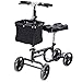 Produktbild Outdoor Knie Walker einklappbar Knie Rollator höhenverstellbar Scooter All Terrain Knie Roller mit Bremsen